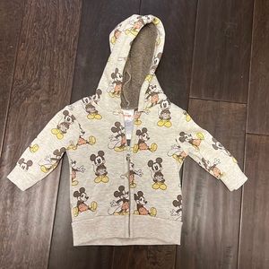 NWOT Disney Junior Mickey Mouse Hoodie with cozy lining!